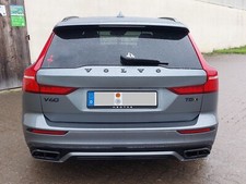 VOLVO Heck Logo Schriftzug Emblem Einzelbuchstaben in schwarz glänzend