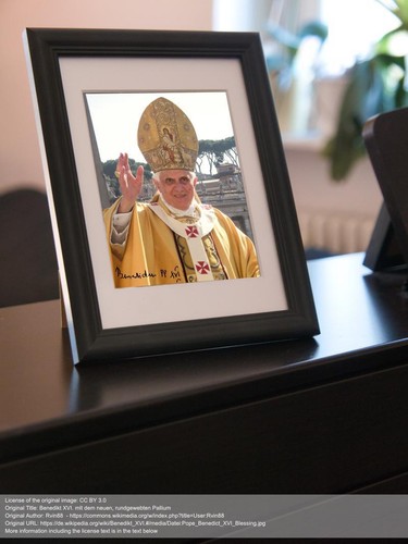 Repro autogramm papst - repro-autogramm,