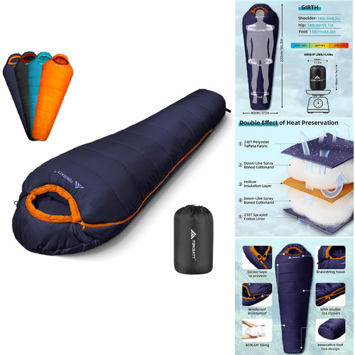 Mumienschlafsack winter - mumienschlafsack,