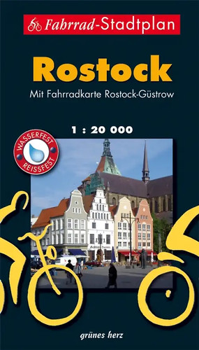 Fahrrad stadtplan rostock - fahrrad-stadtplan,
