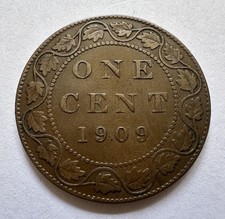 1 Cent 1909 Canada Kanada