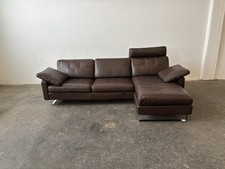 COR Conseta Designersofa Couch Leder dunkelbraun