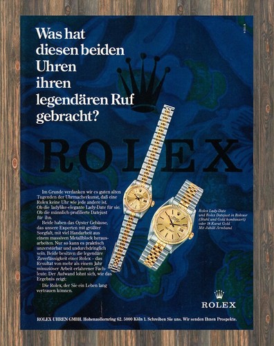 Rolex datejust reklame - rolex,