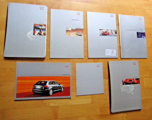 Verschiedene prospekte audi - verschiedene,