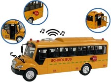 Gelbe Schulbus Lichter und Lieder eine coole, zu öffnende Türen zurückziehbares Spielzeug Big Daddy