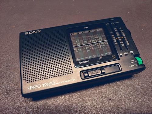 Sony icf sw10 radio - icf-sw10,