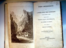 Reise 1818, France, Italy