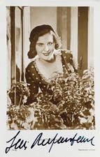 LENI RIEFENSTAHL signierte