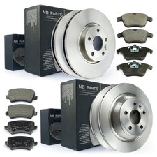 Bremsscheiben Bremsbeläge vorne hinten für Ford Galaxy S-Max elektr. Handbremse