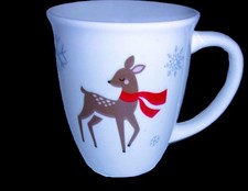 PORZELLAN TASSE-JUMBOTASSE-HAFERL-MOTIV: WEIHNACHTEN - REH - DESIGN HEIKO BLUME