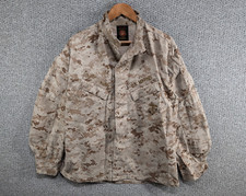 Original US Navy Marines Desert Marpat Camo MCCUU Insektenschutz Bluse M