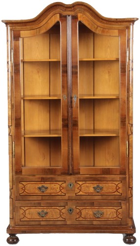 Antike kleine barock vitrine - barock,