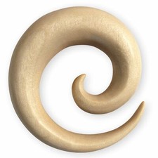 Holz Dehnspirale Dehnungsspirale Dehnschnecke Dehnungsschnecke Piercing Expander