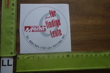 Alter Aufkleber Tages-Zeitung RHEIN-RUHR MARKT Essen Düsseldorf Kleinanzeigen (A