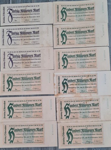 Scheine sammlung lot - sammlung,