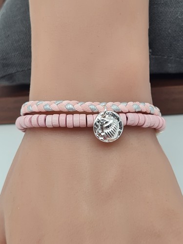 Set biba armbänder rosa - set,