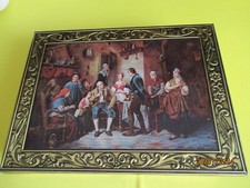 Alte Metalldose mit schönen