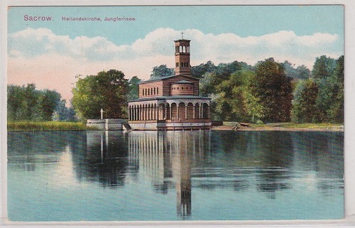 98366 sacrow heilandskirche - 98366, ak