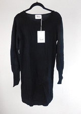 Cashmere Damen Kleid Schwarz