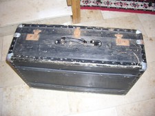 Alter Historisher Holzkoffer Holzkiste Fluchtkoffer Vintage gut erhalten 