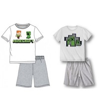 Minecraft Schlafanzug Shorty