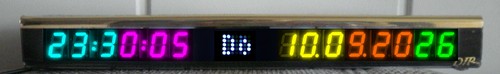 Dips led funkuhr studiouhr - led-funkuhr,