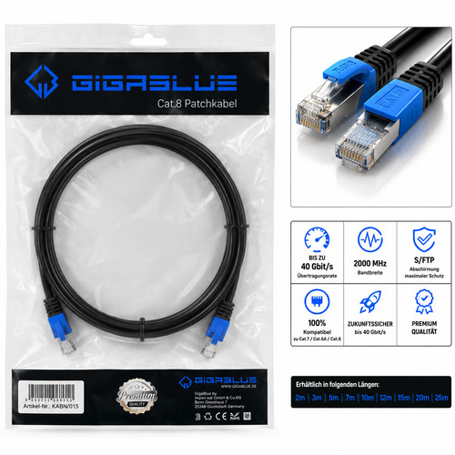 Gigablue 25m cat - gigablue,