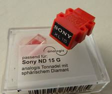 Sony XL 15 Tonabnehmer System - 1/2" mit neuer analogis Diamant Nadel ND 15 G