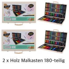 2 x Malset 180-teilig