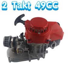 49CC 2-Takt Motor mit Getriebe Vergaser Dirt Bike Pocketbike Mini Quad DE Stock