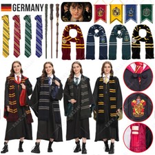 Harry Potter Kostüm Robe Mantel Umhang Gryffindor Slytherin Hufflepuff Ravenclaw