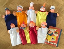 DDR Handpuppen 9tlg. Set NEUw