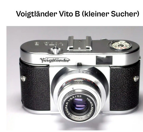 Kamera voigtländer vito - voigtländer, b