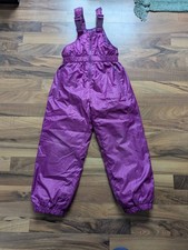 Schneehose, lila, Latzhose, Größe 116