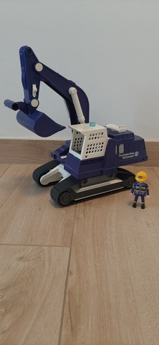 Playmobil 5093 thw bagger - thw, mit