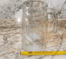 Glaskaraffe Glaskrug Saftkrug