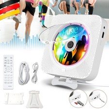 CD Player Bluetooth HiFi-Lautsprecher USB für Kinder Musik Player FM Radio MP3