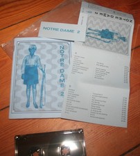 V.A. MC-ALBUM Notre Dame 2 International Compilation 1988 Experimental Industrie