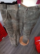 Lange Lederhose dickes