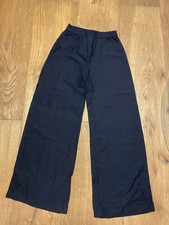 H&M Leinenhose Schwarz Wie NEU
