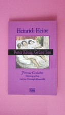 181839 Heinrich Heine ROTER KÖNIG, GRÜNE SAU frivole Gedichte
