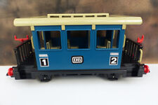 Playmobil 4100 blauer Personenwagen DB mit Inneneinrichtung - Spur G