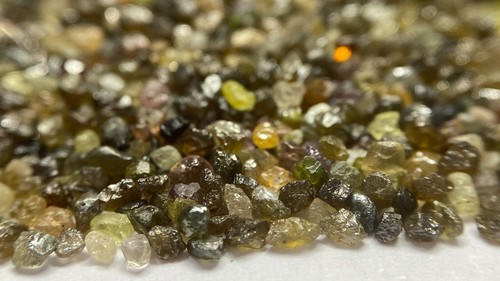 Unbeschnittenes diamant lot - diamant,