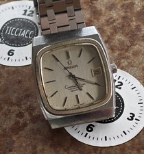 TiccTacc® - Vintage OMEGA Constellation Quartz TV Royal OAK Champagner dial