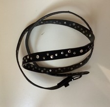 Damen Gürtel mit Strasssteine Nieten  Größe 44 / 95/100 Breite 1,5 Cm. Neu 