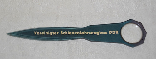 Brieföffner mit lupe - mit,