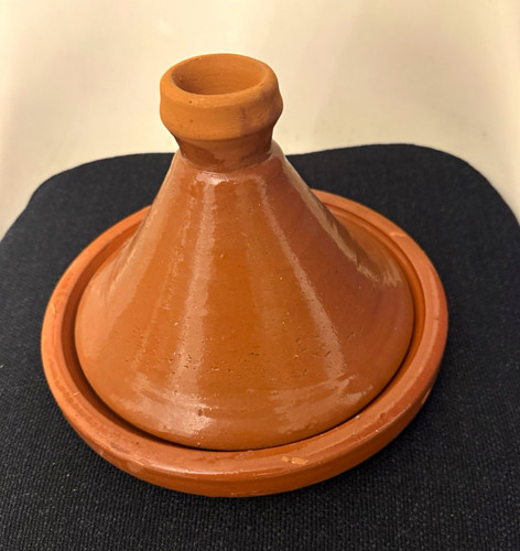 Terrakotta tajine braun - tajine, mit