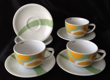 3 x Thomas Amici Molte Caldo Cappuccino Tasse 0,22 L Tasse mit Untere & NEUWARE