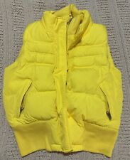 Damen S.OLIVER Echte DAUNEN Weste Größe 40 in schönem Gelbton