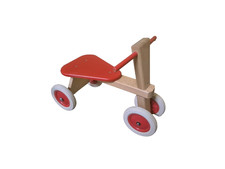 Sitzroller Holzrutscher